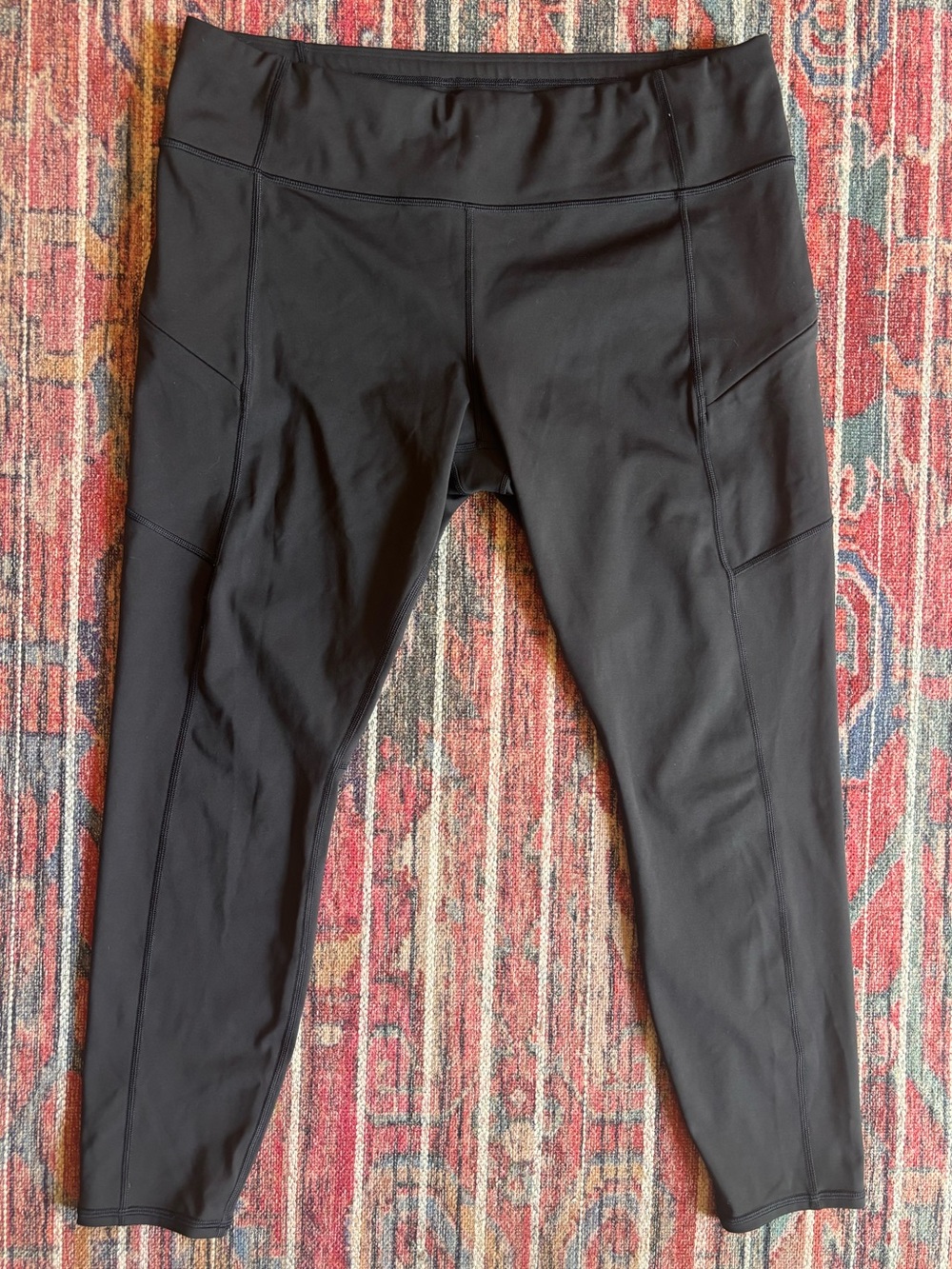 Athleta XL Black Cropped Contender Tight